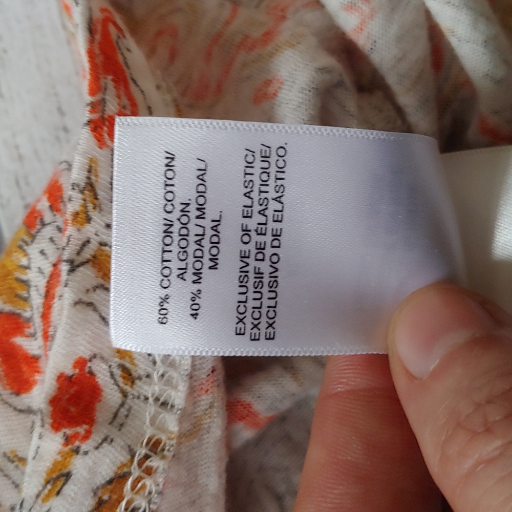 Lucky Brand Sleeveless Floral Blouse XL - Picture 5 of 7